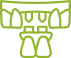 Implant-Retained Fixed Bridges Icon